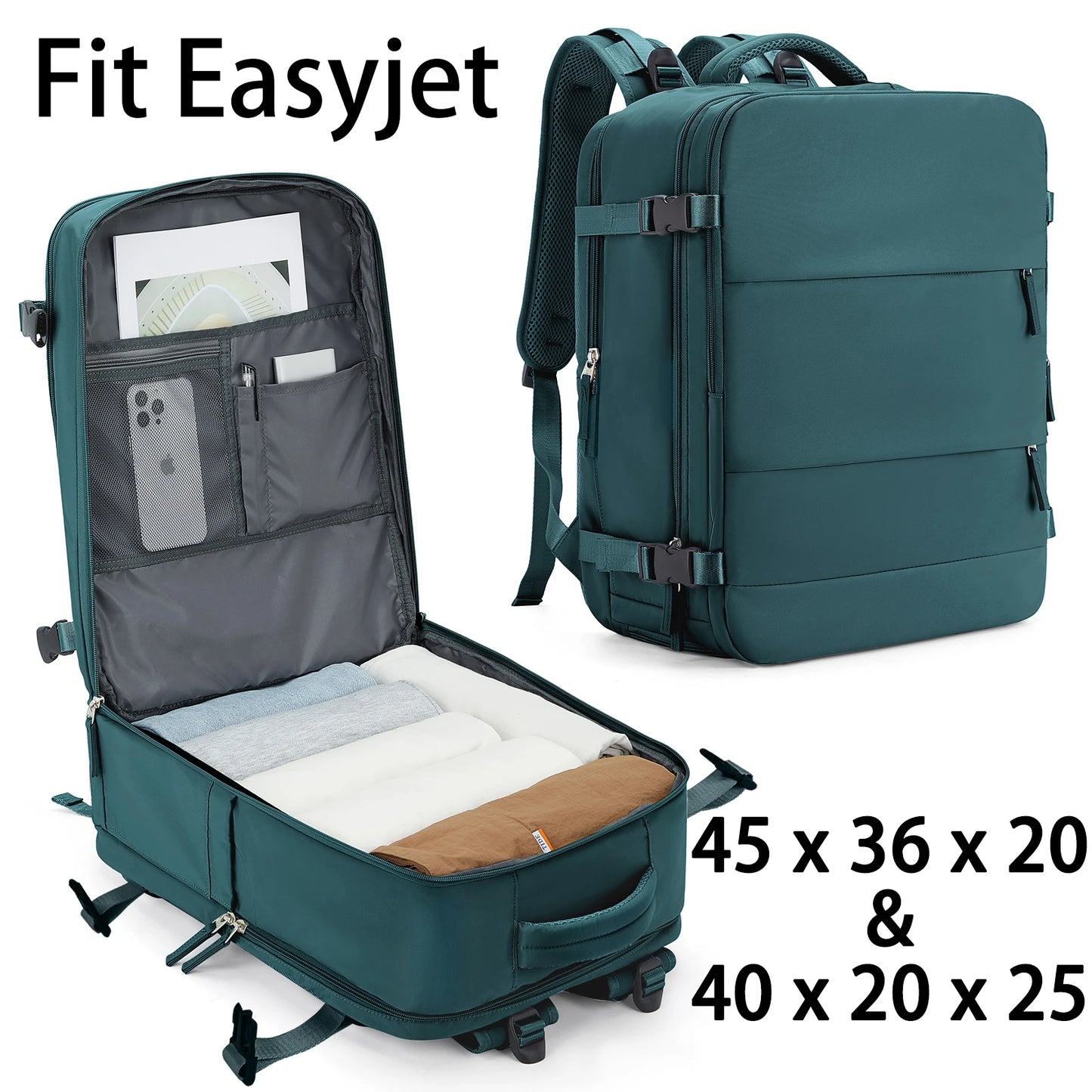 Flight Friendly Travel Backpack (2 Sizes)